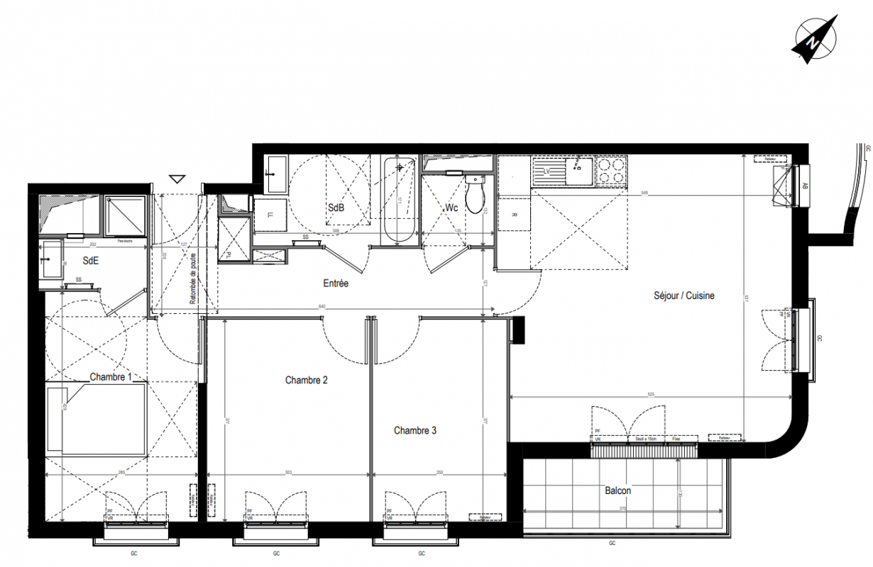 Plan du lot