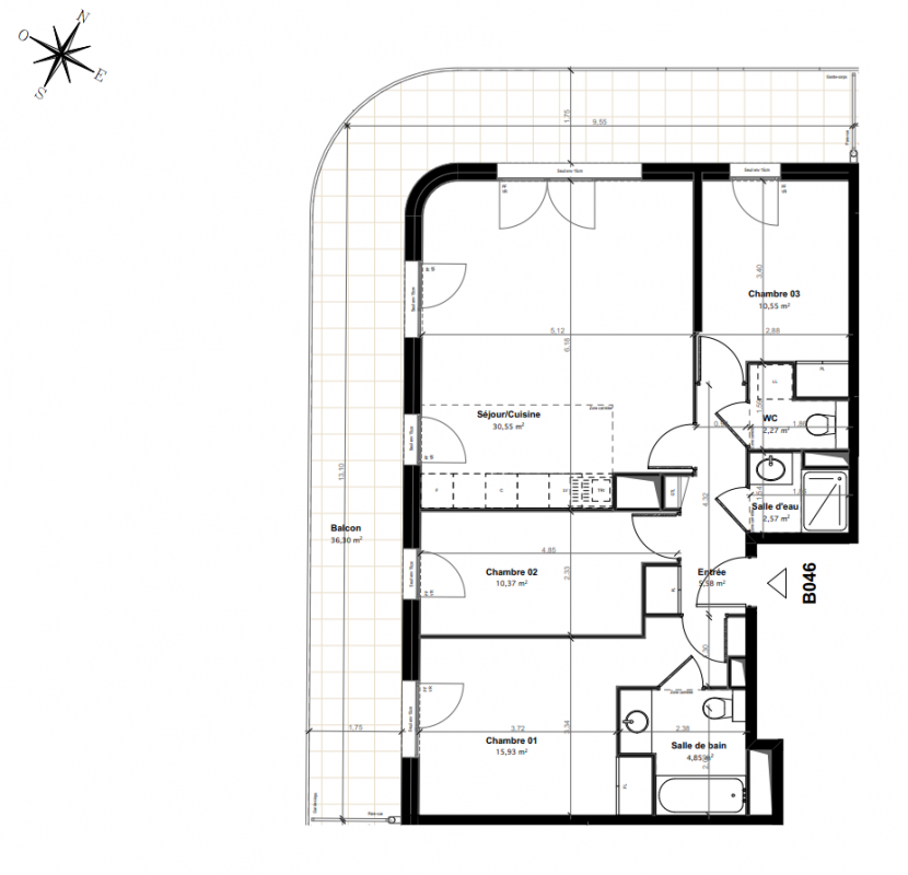 Plan du lot
