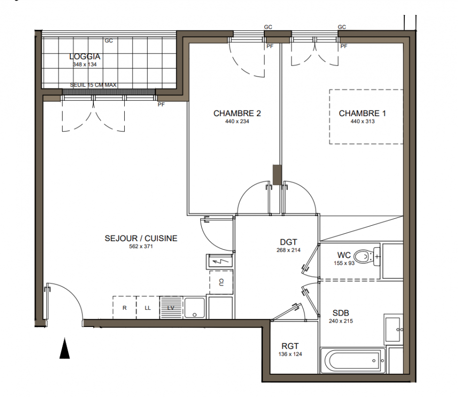 Plan du lot