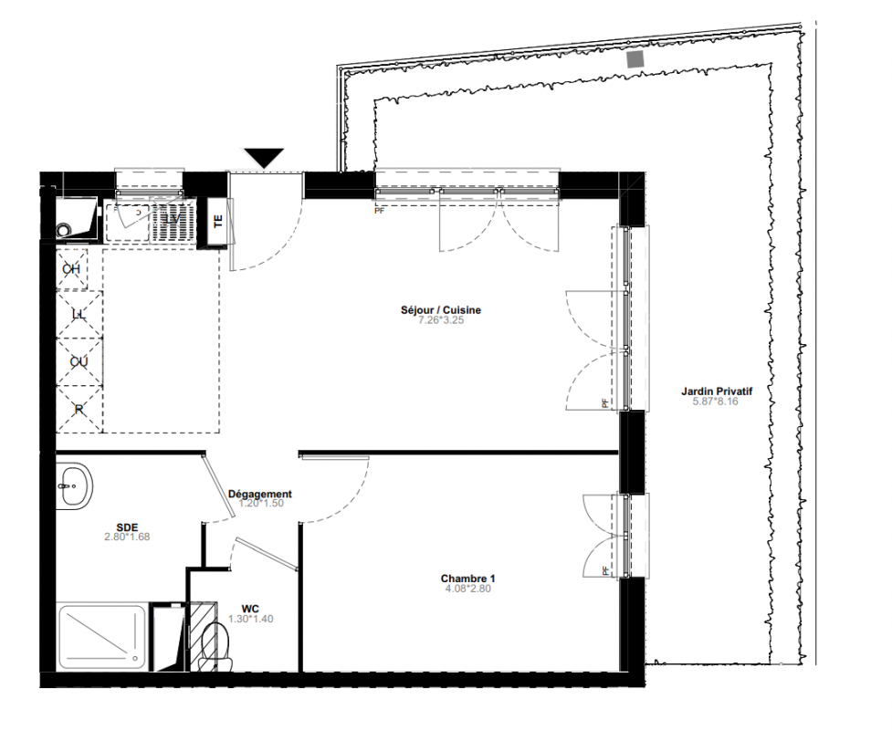 Plan du lot