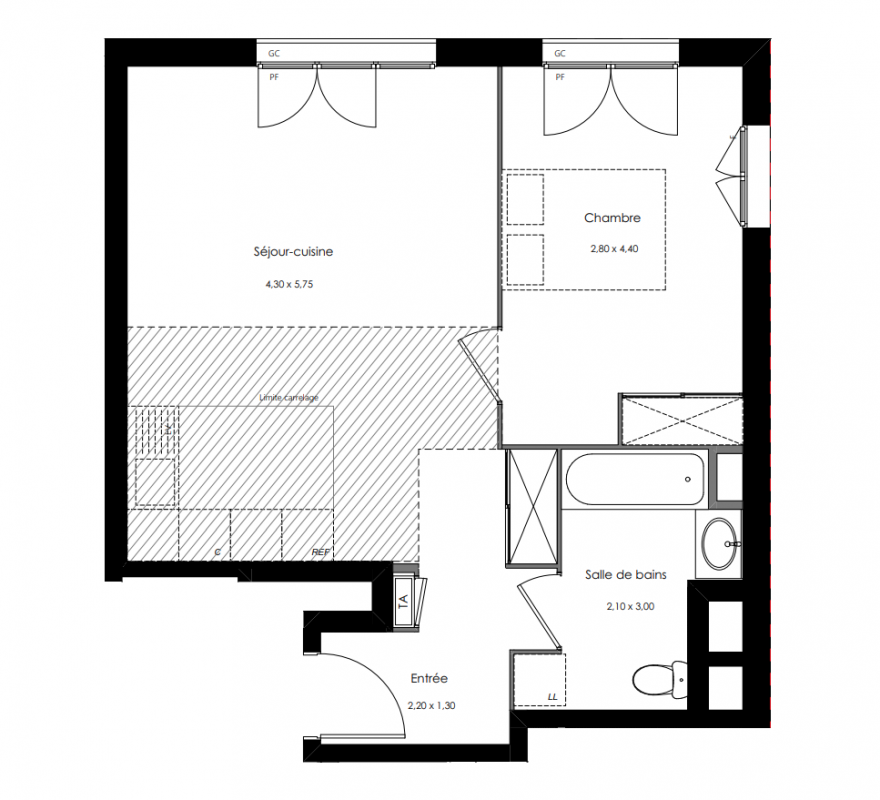 Plan du lot