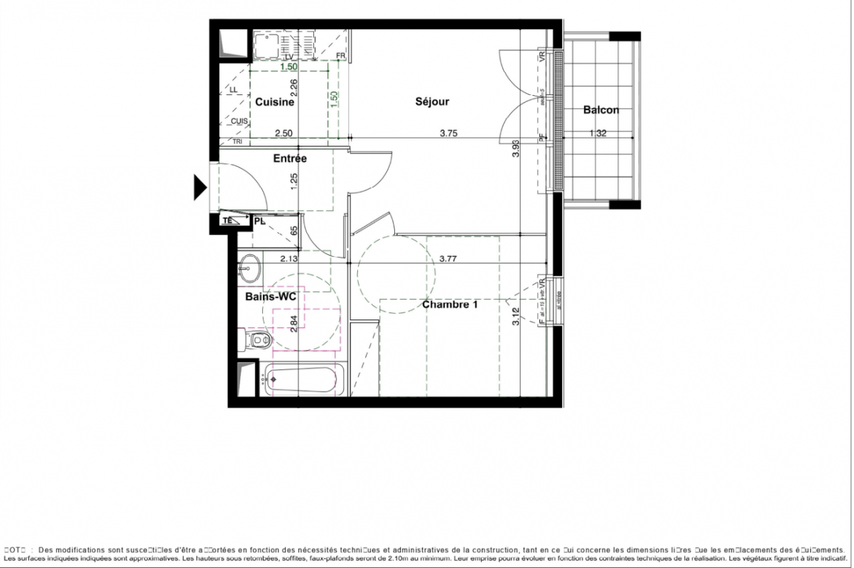 Plan du lot