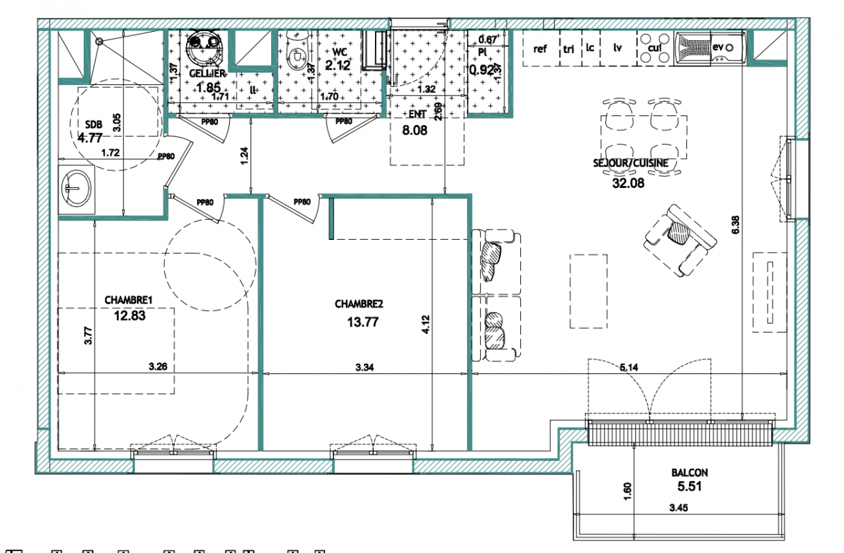 Plan du lot