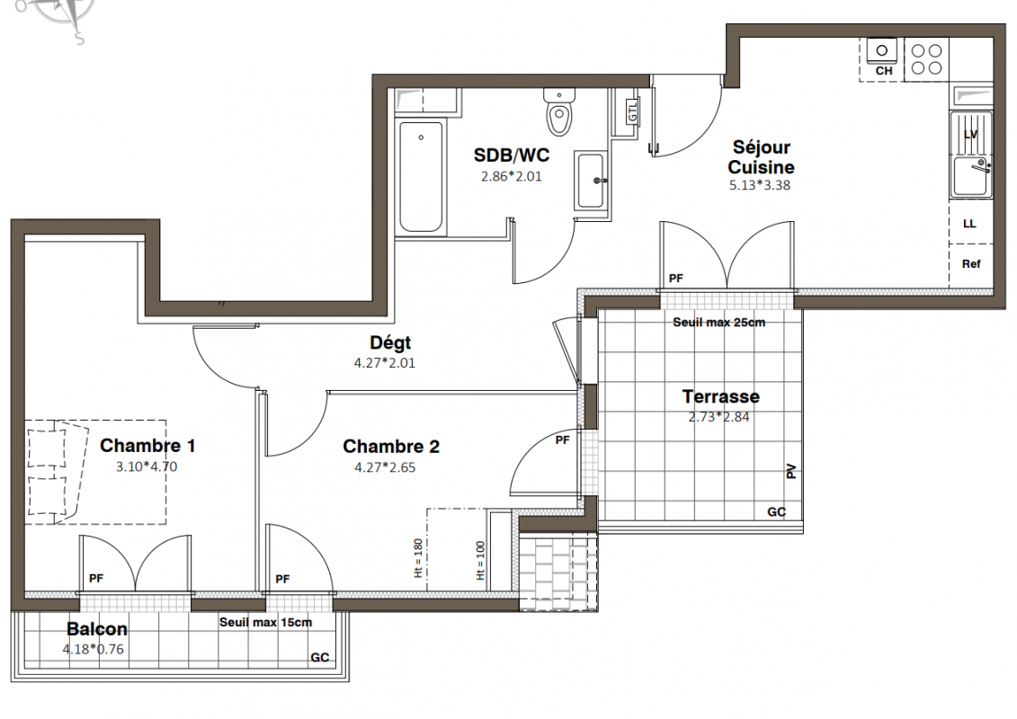 Plan du lot