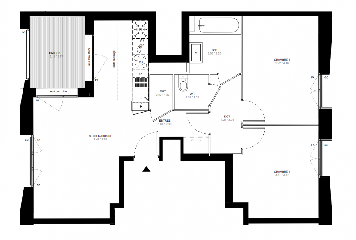 Plan du lot
