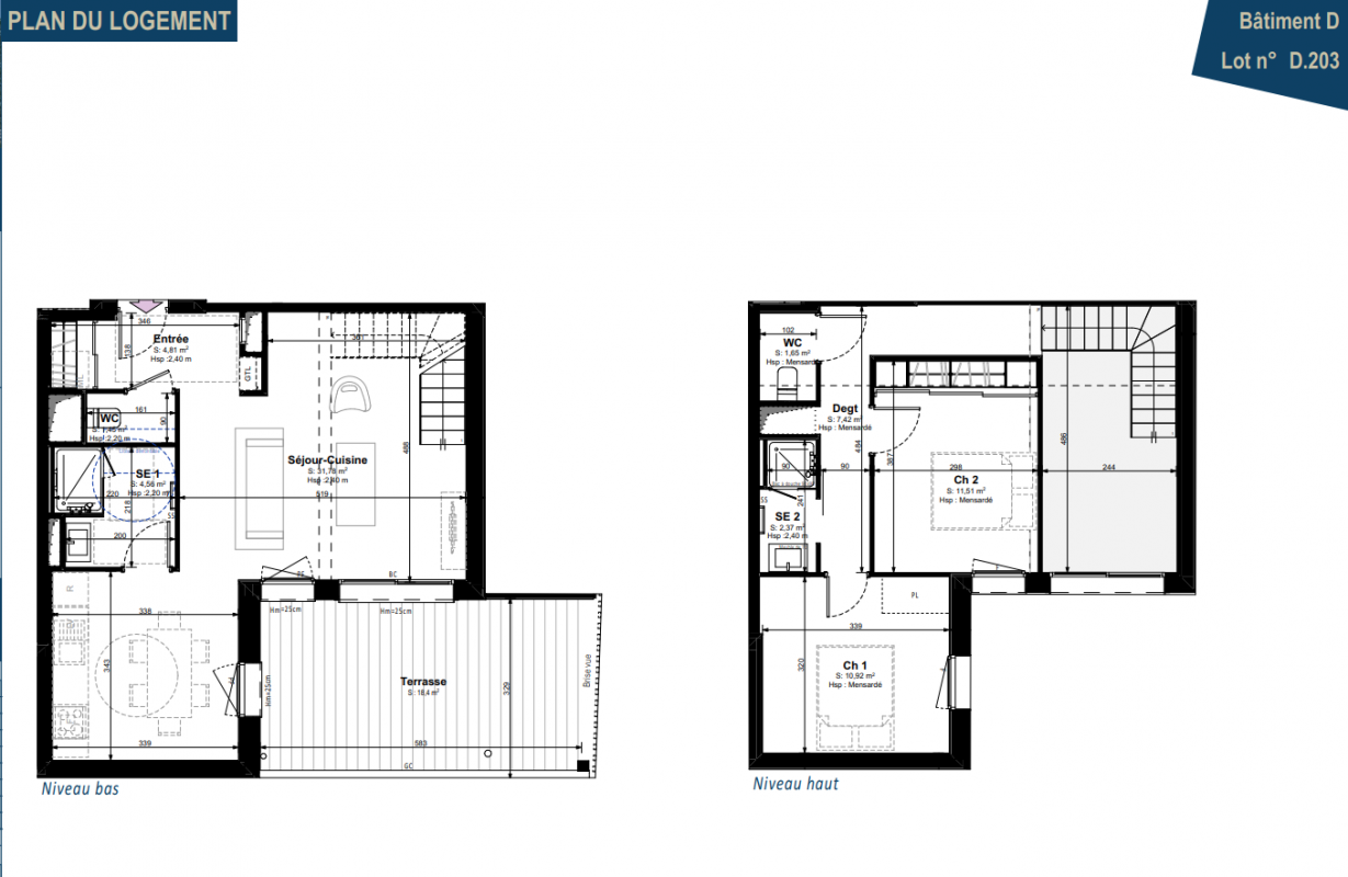 Plan du lot