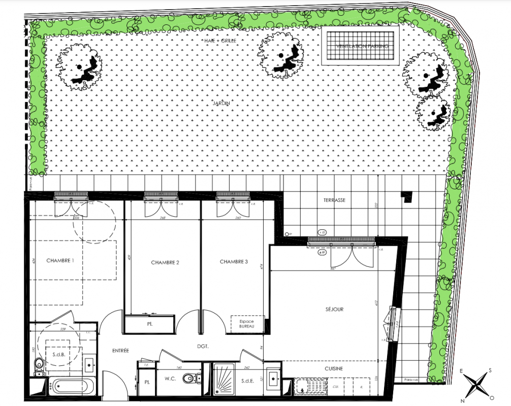 Plan du lot