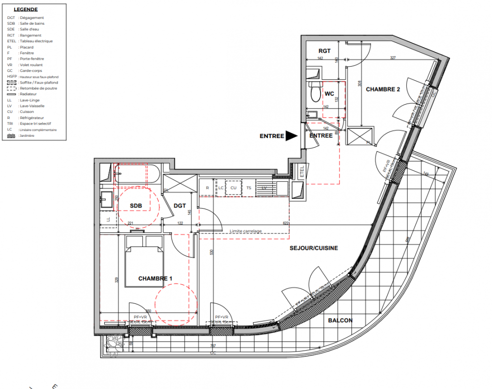 Plan du lot