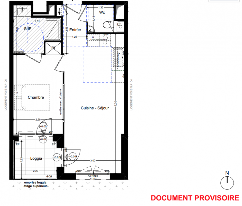 Plan du lot