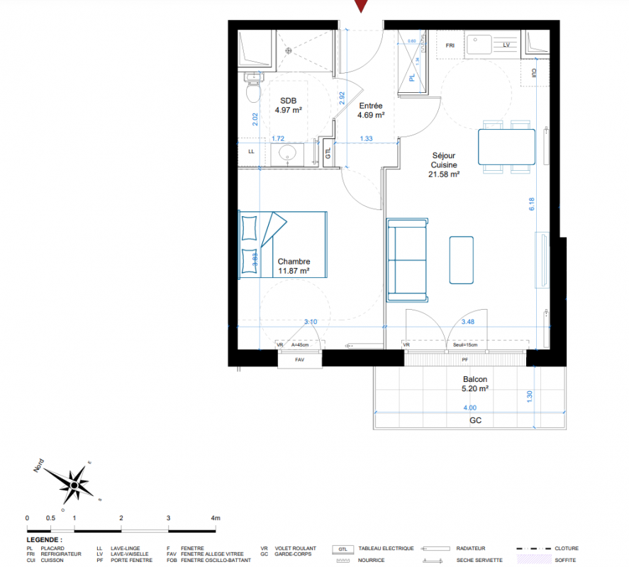 Plan du lot