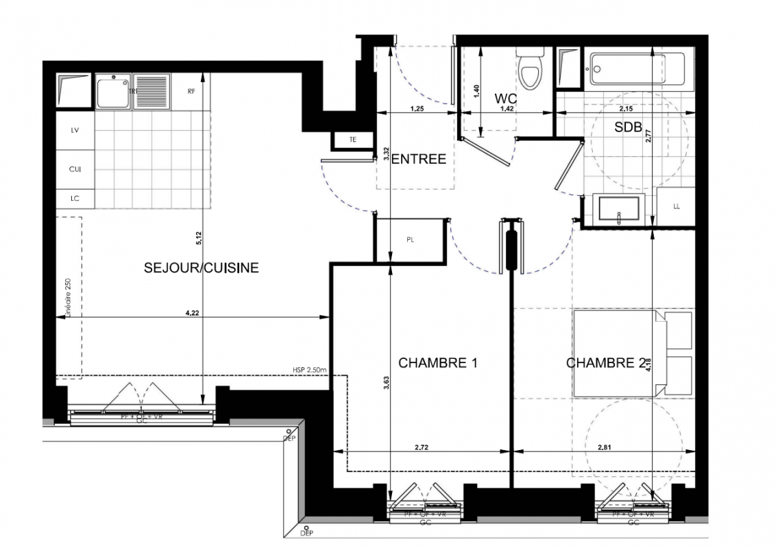 Plan du lot