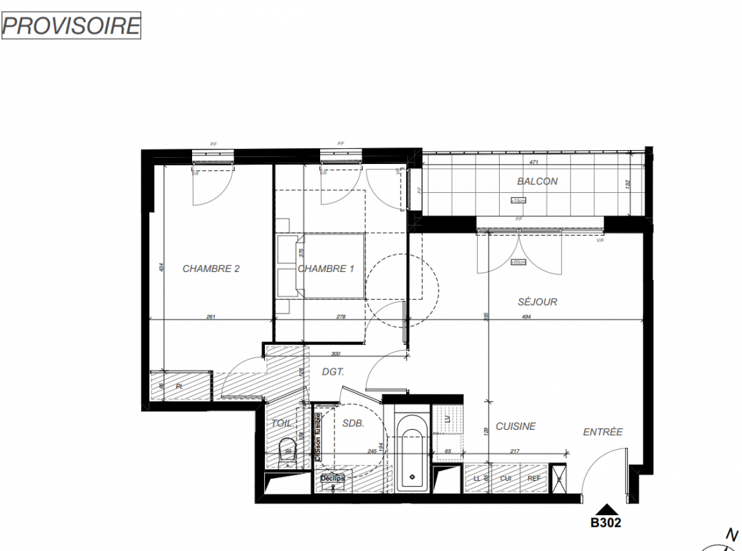 Plan du lot