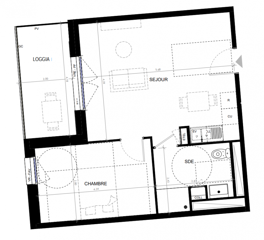 Plan du lot