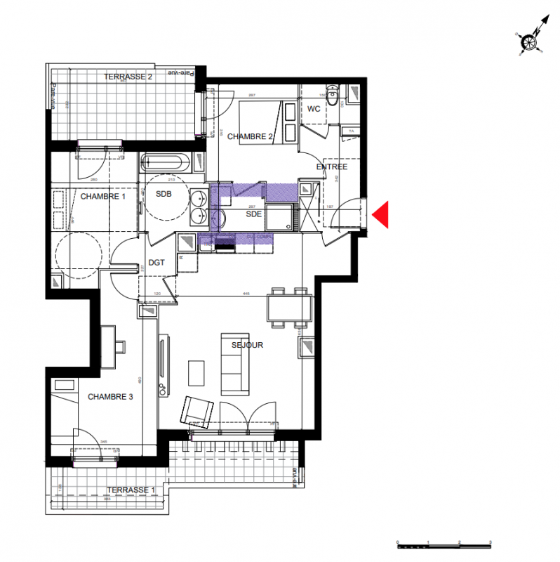 Plan du lot