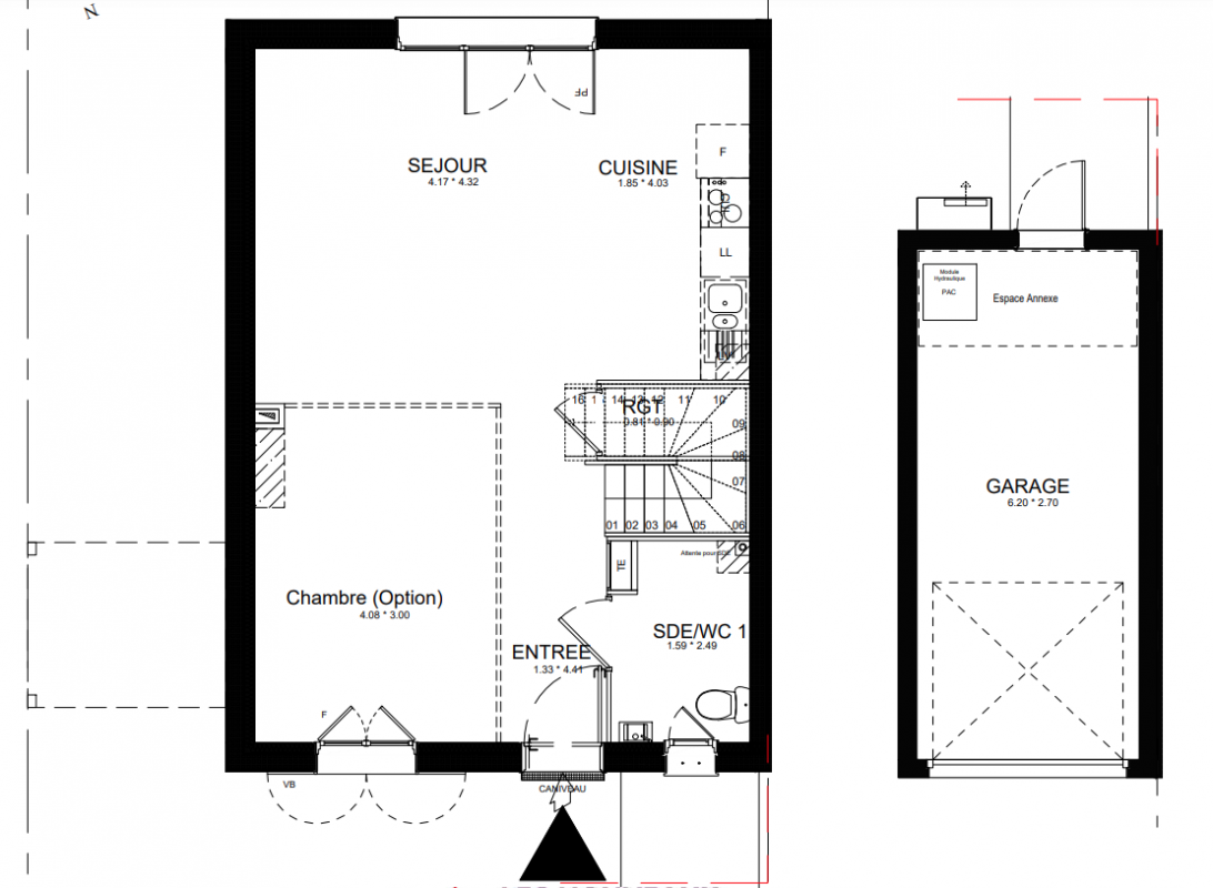 Plan du lot