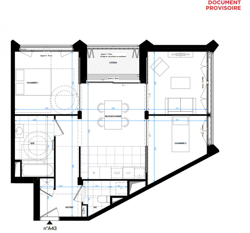 Plan du lot