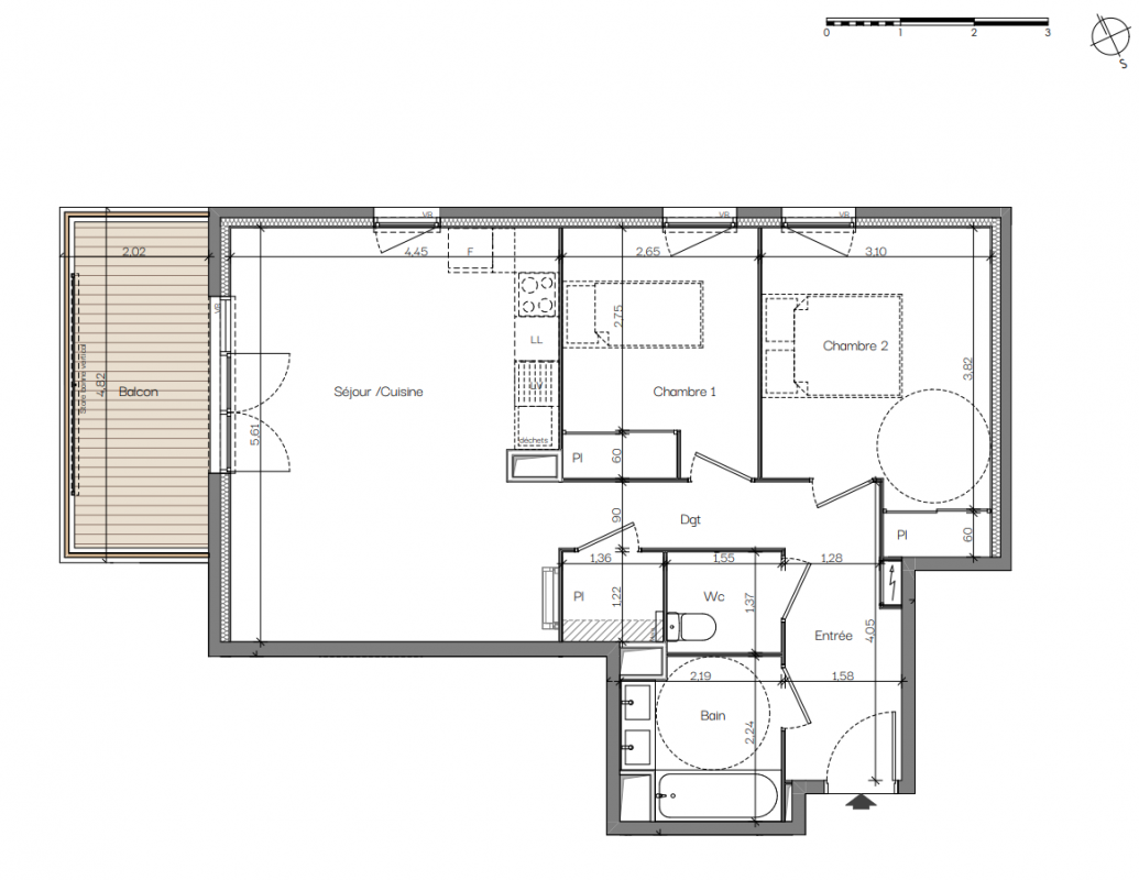 Plan du lot