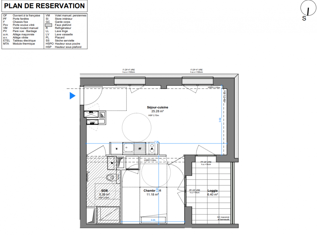 Plan du lot