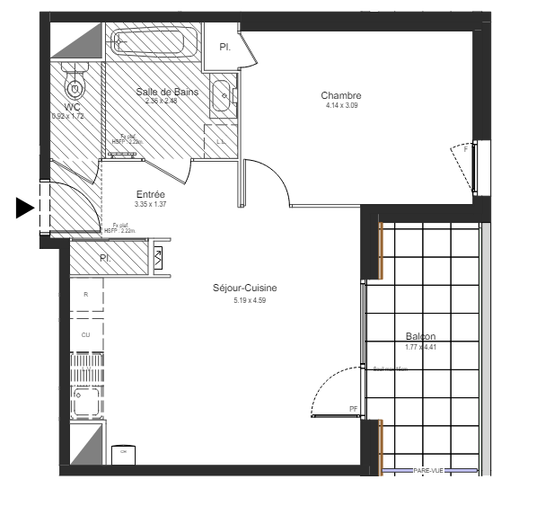 Plan du lot