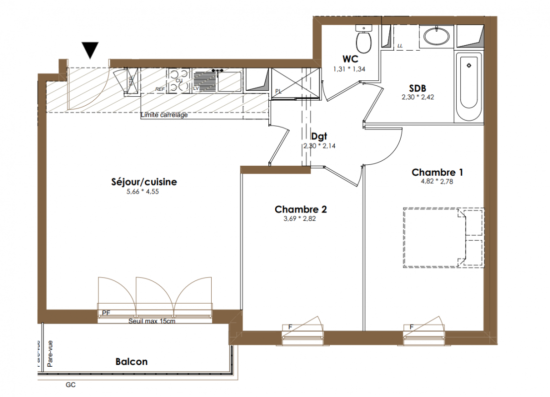 Plan du lot