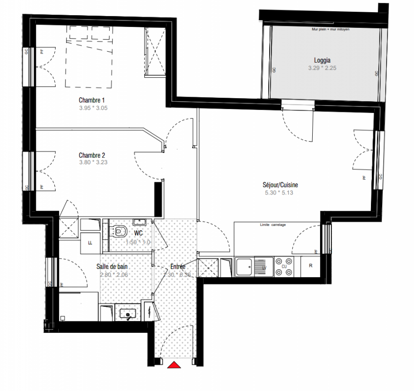 Plan du lot