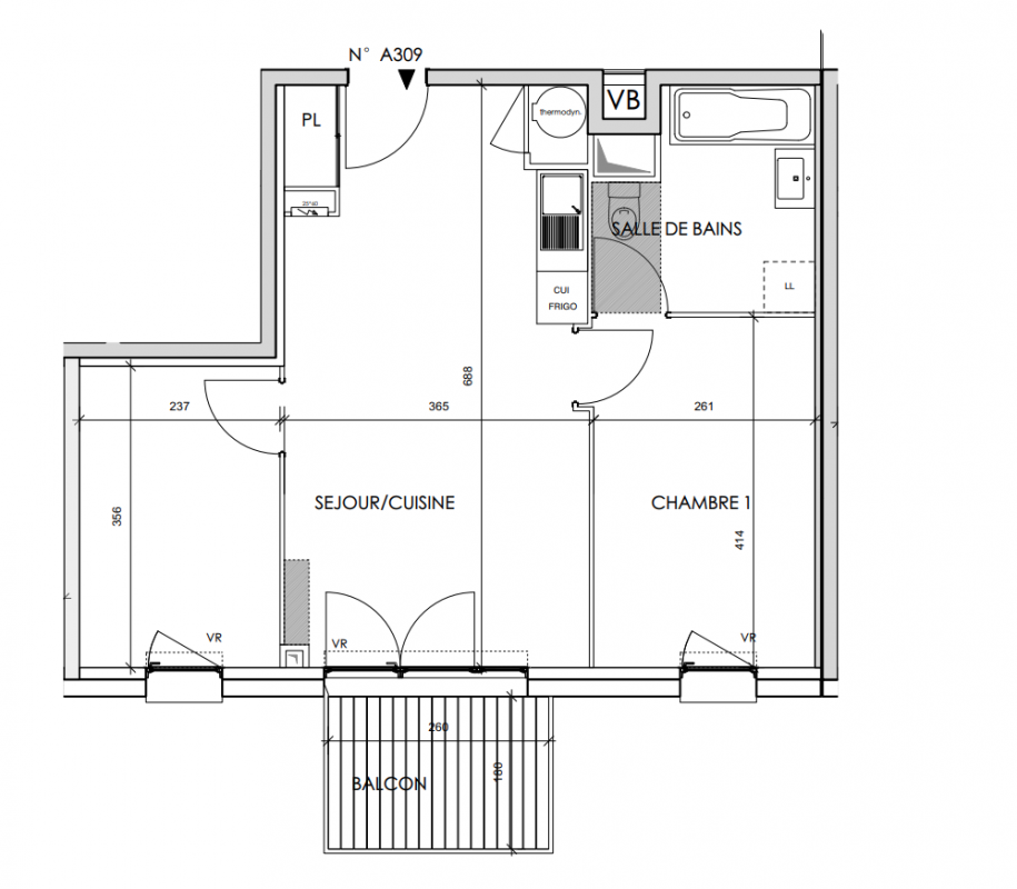 Plan du lot