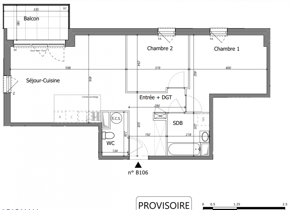 Plan du lot
