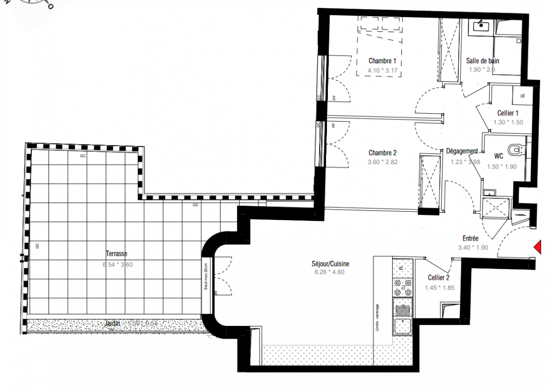 Plan du lot