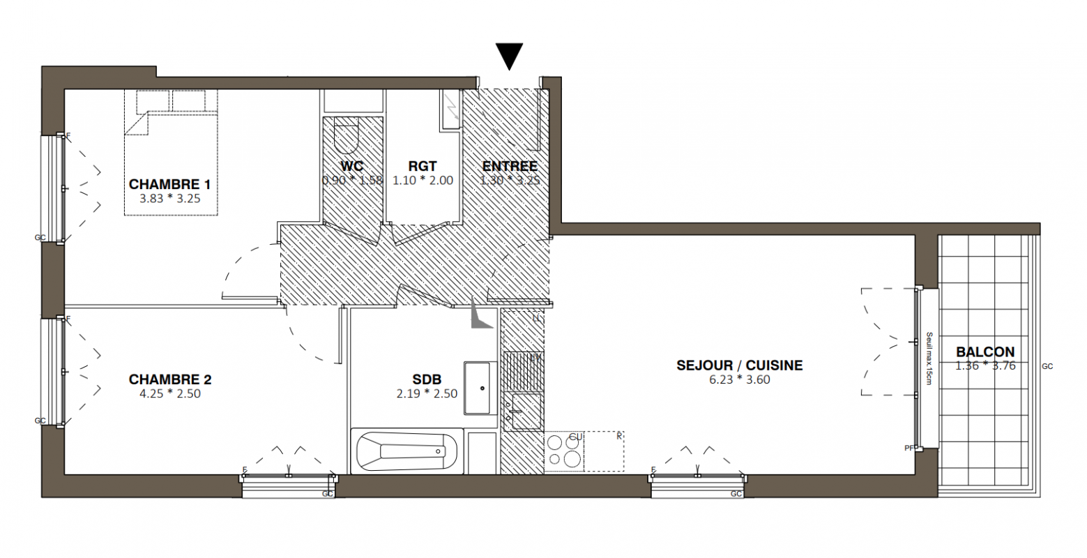 Plan du lot
