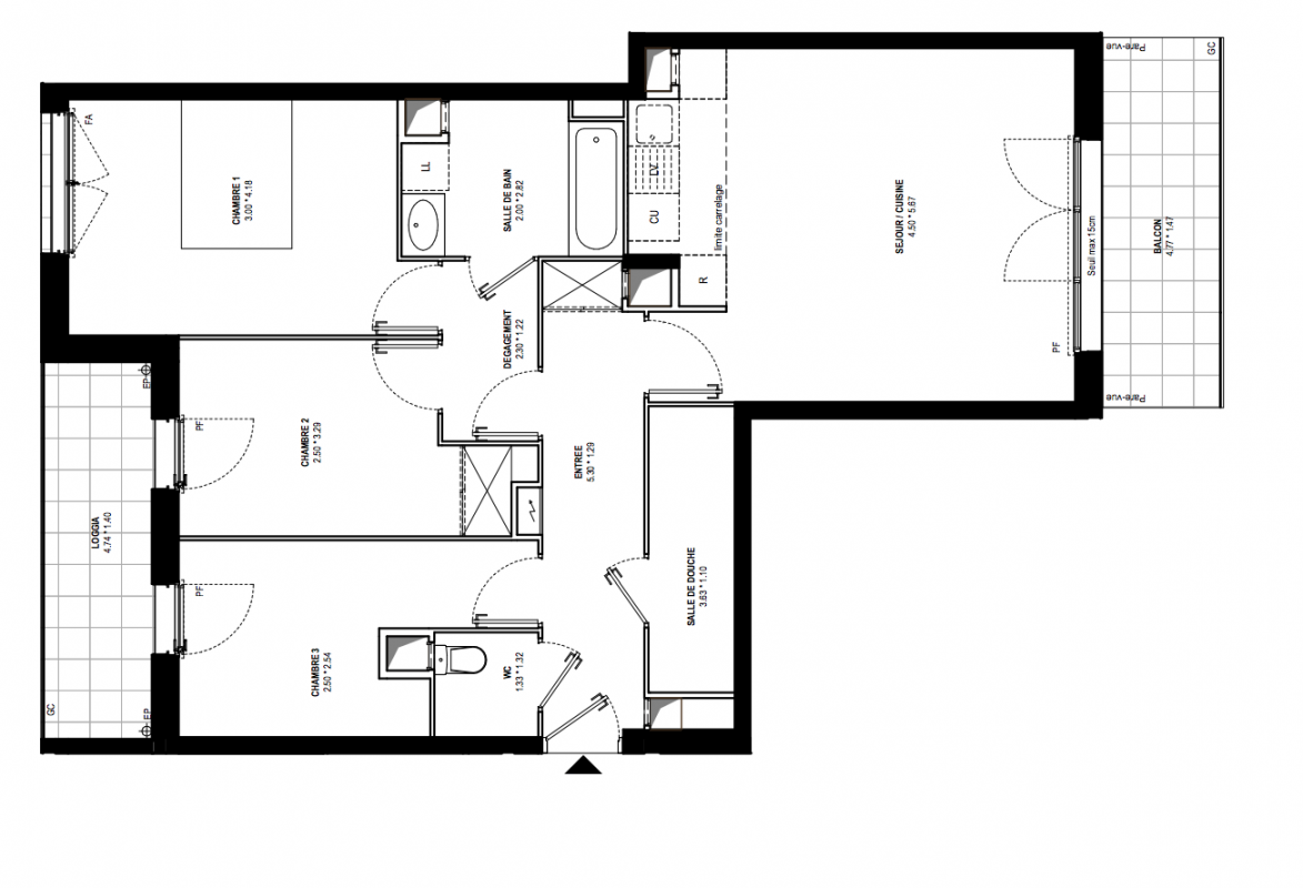 Plan du lot