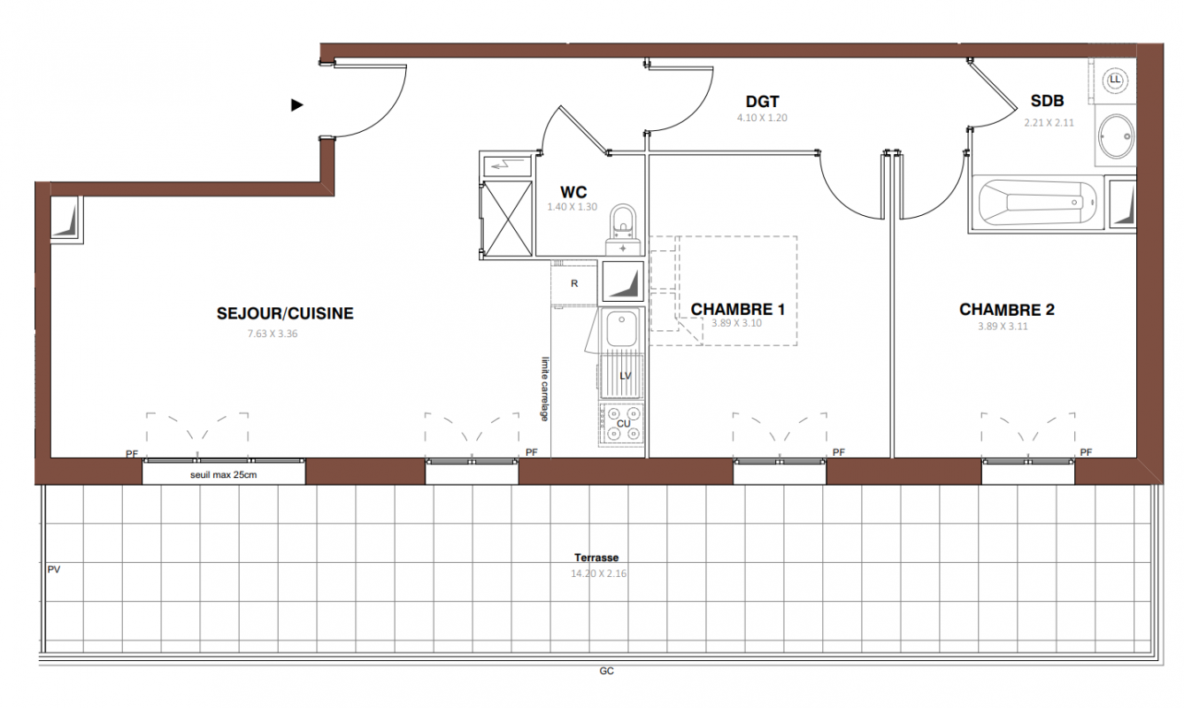 Plan du lot