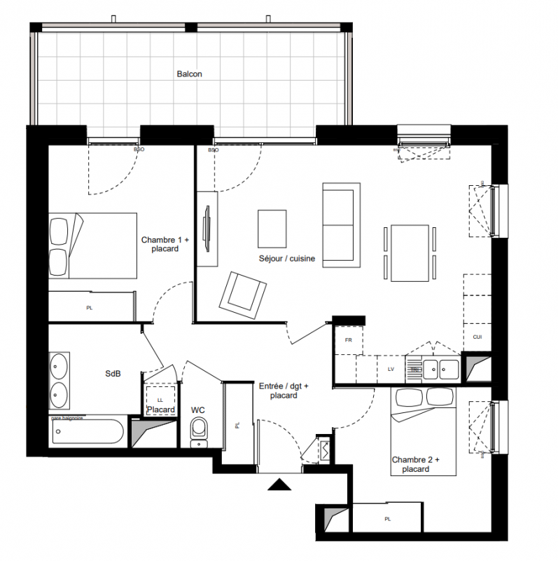 Plan du lot