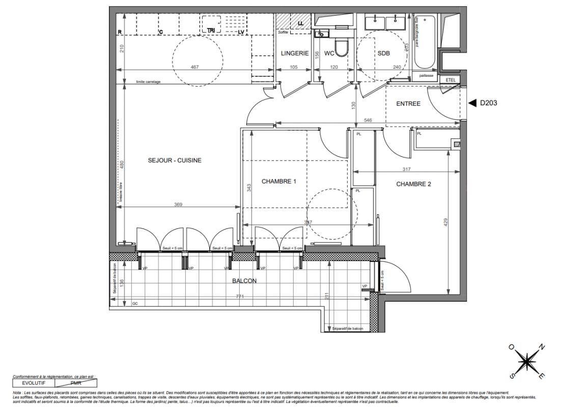 Plan du lot