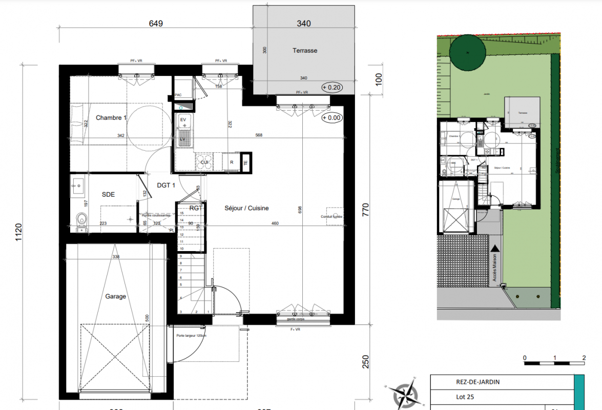Plan du lot