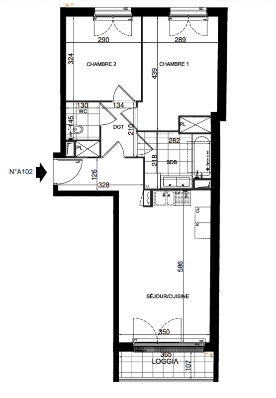 Plan du lot