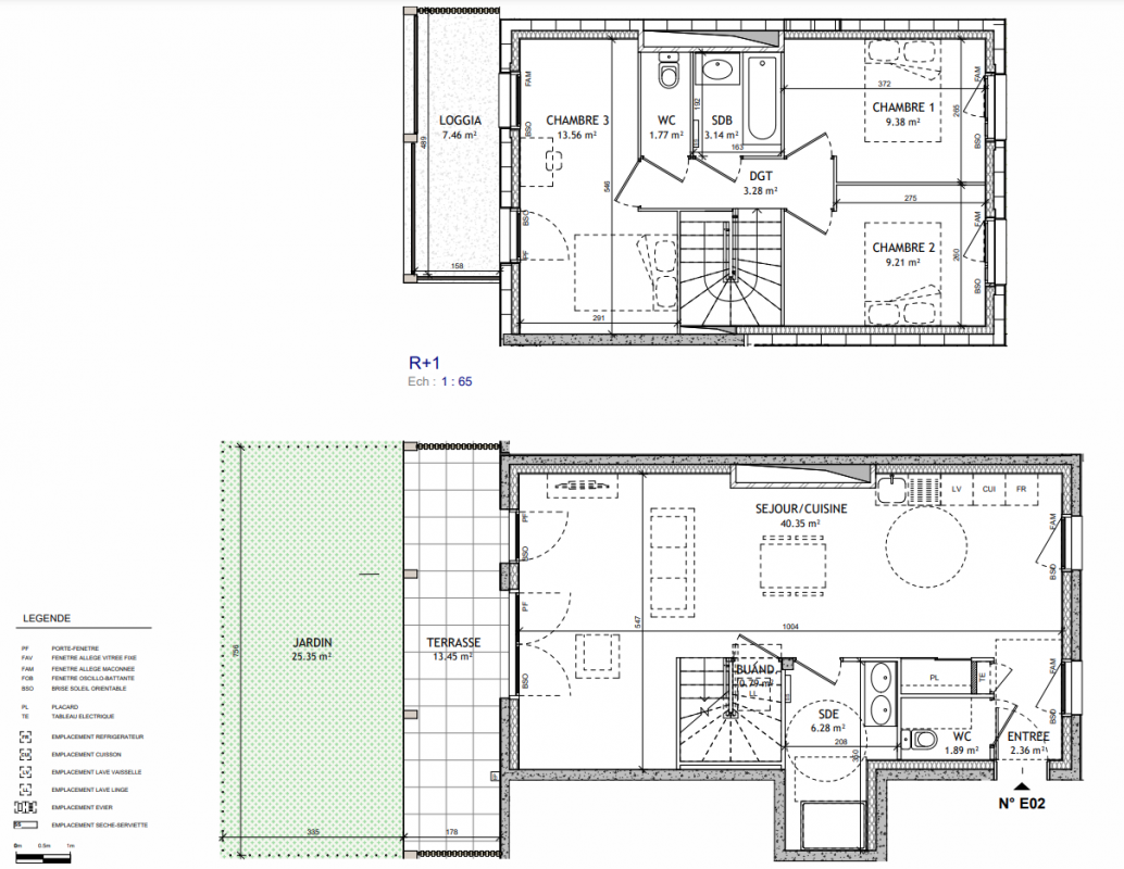 Plan du lot