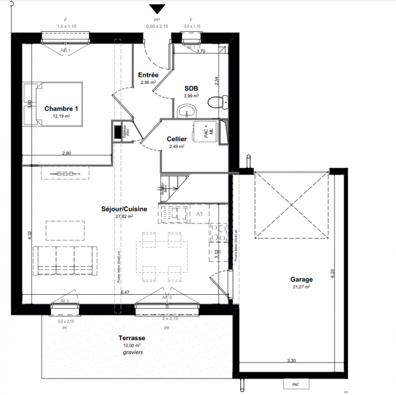 Plan du lot