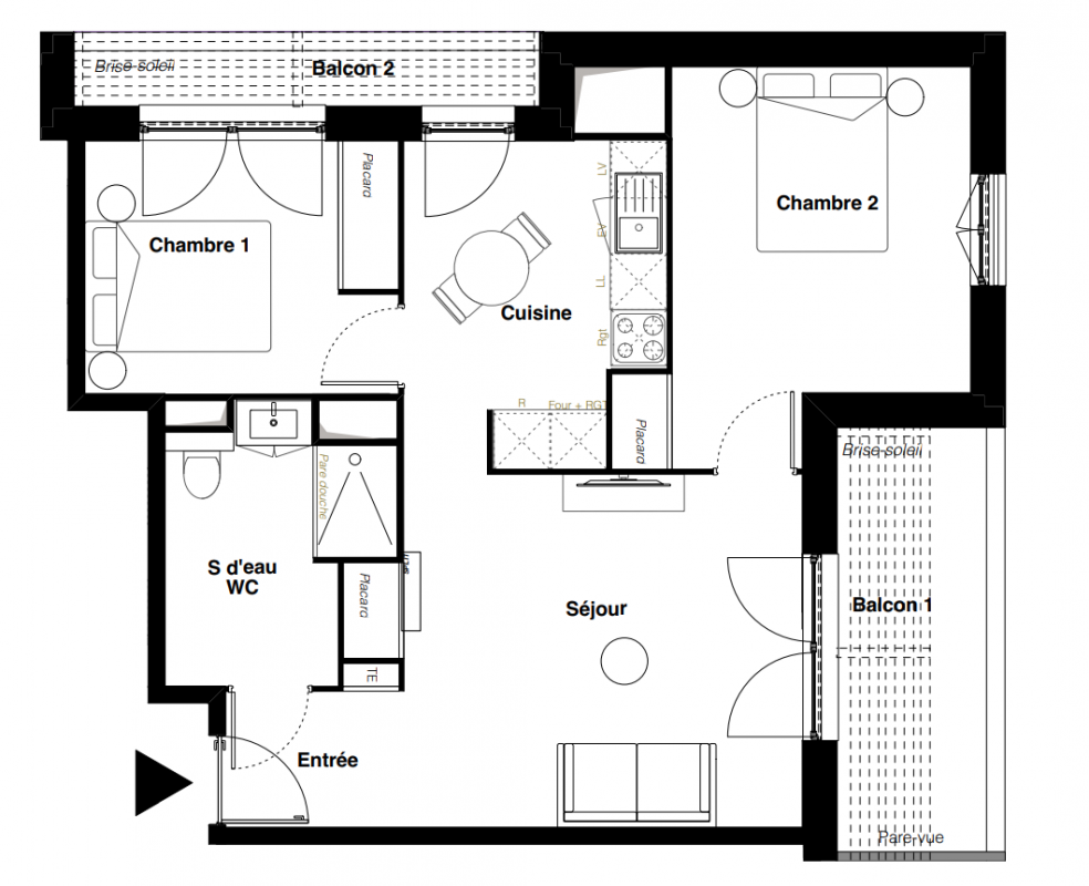Plan du lot