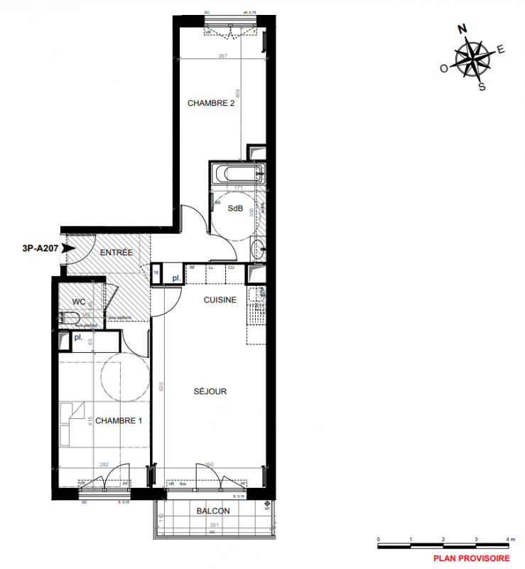 Plan du lot