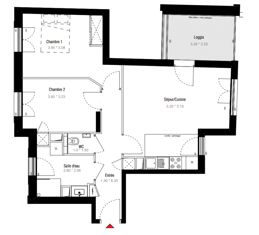 Plan du lot