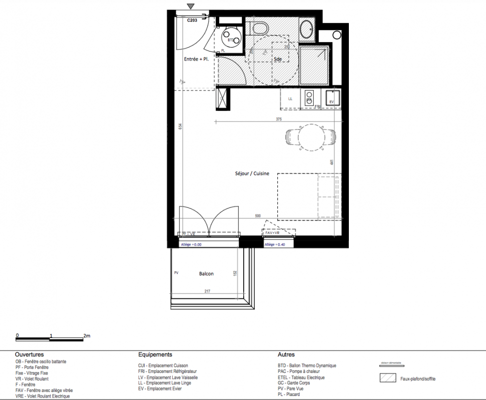 Plan du lot