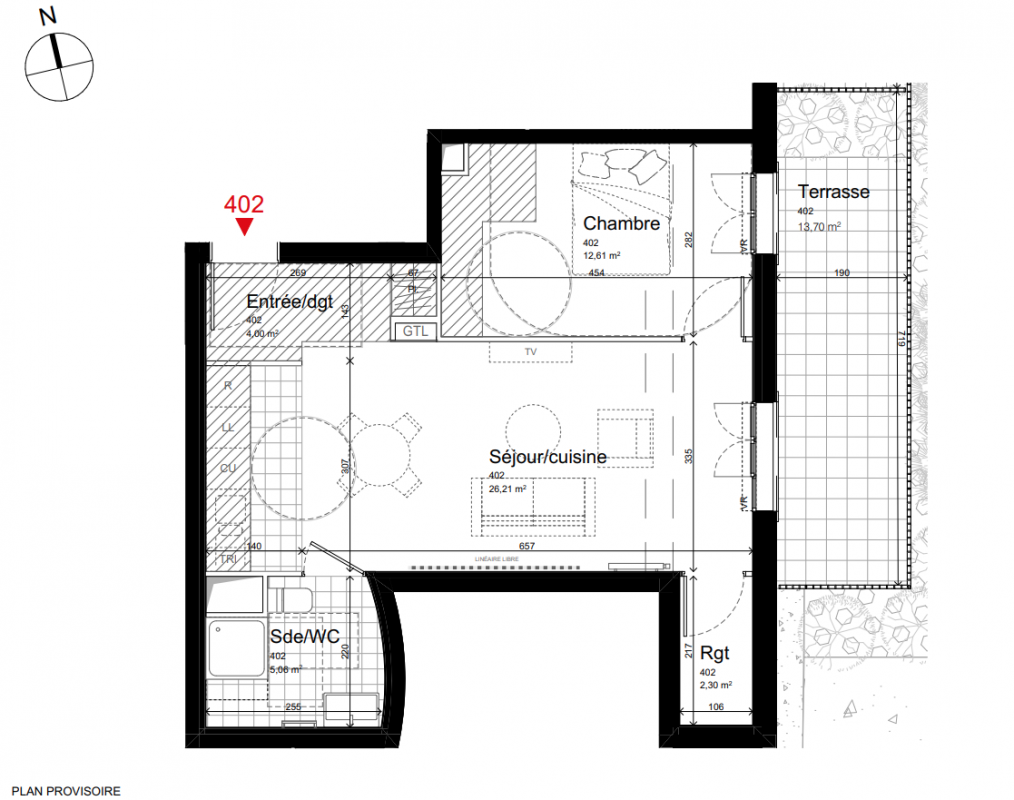 Plan du lot