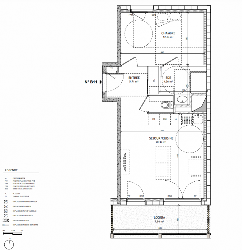 Plan du lot