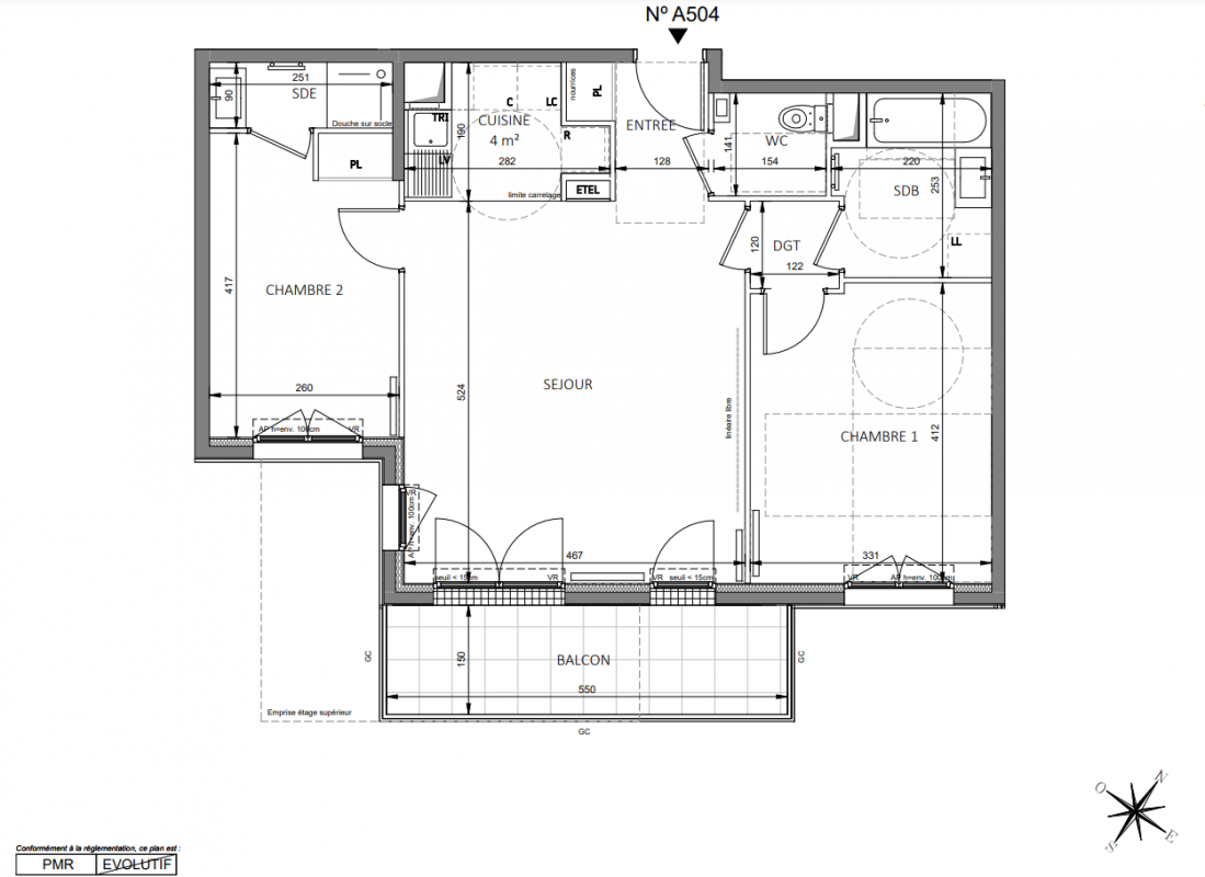Plan du lot