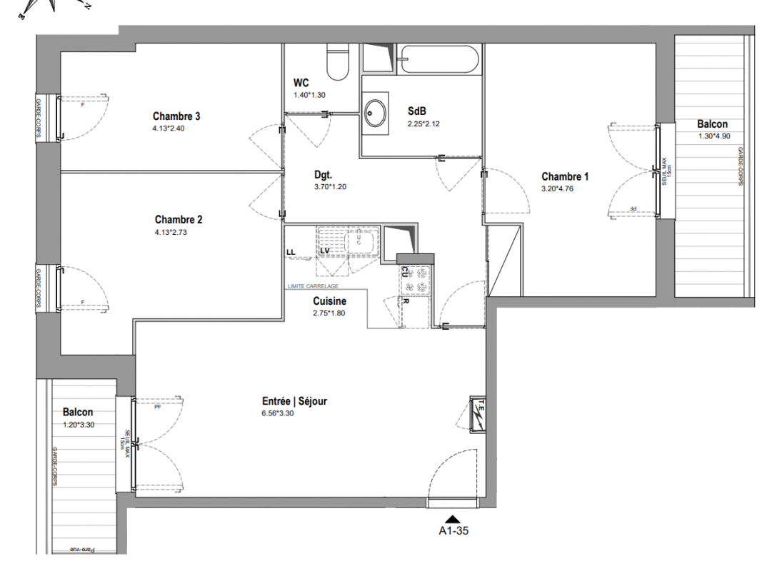 Plan du lot