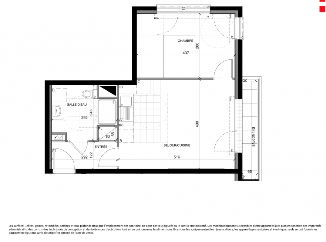 Plan du lot