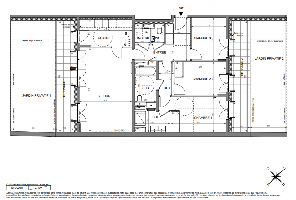 Plan du lot