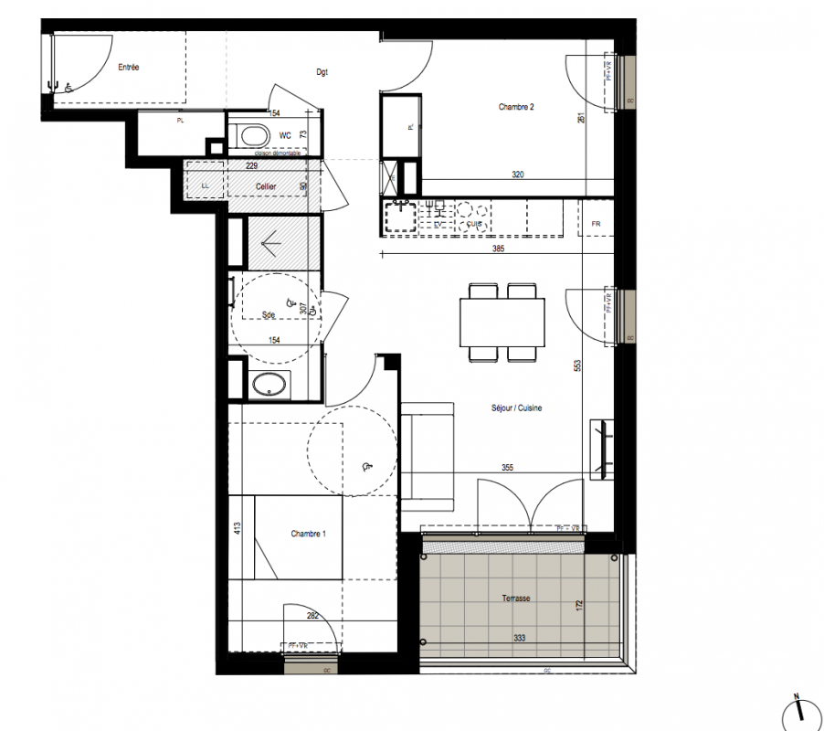Plan du lot
