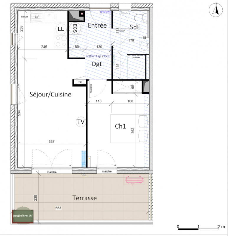 Plan du lot