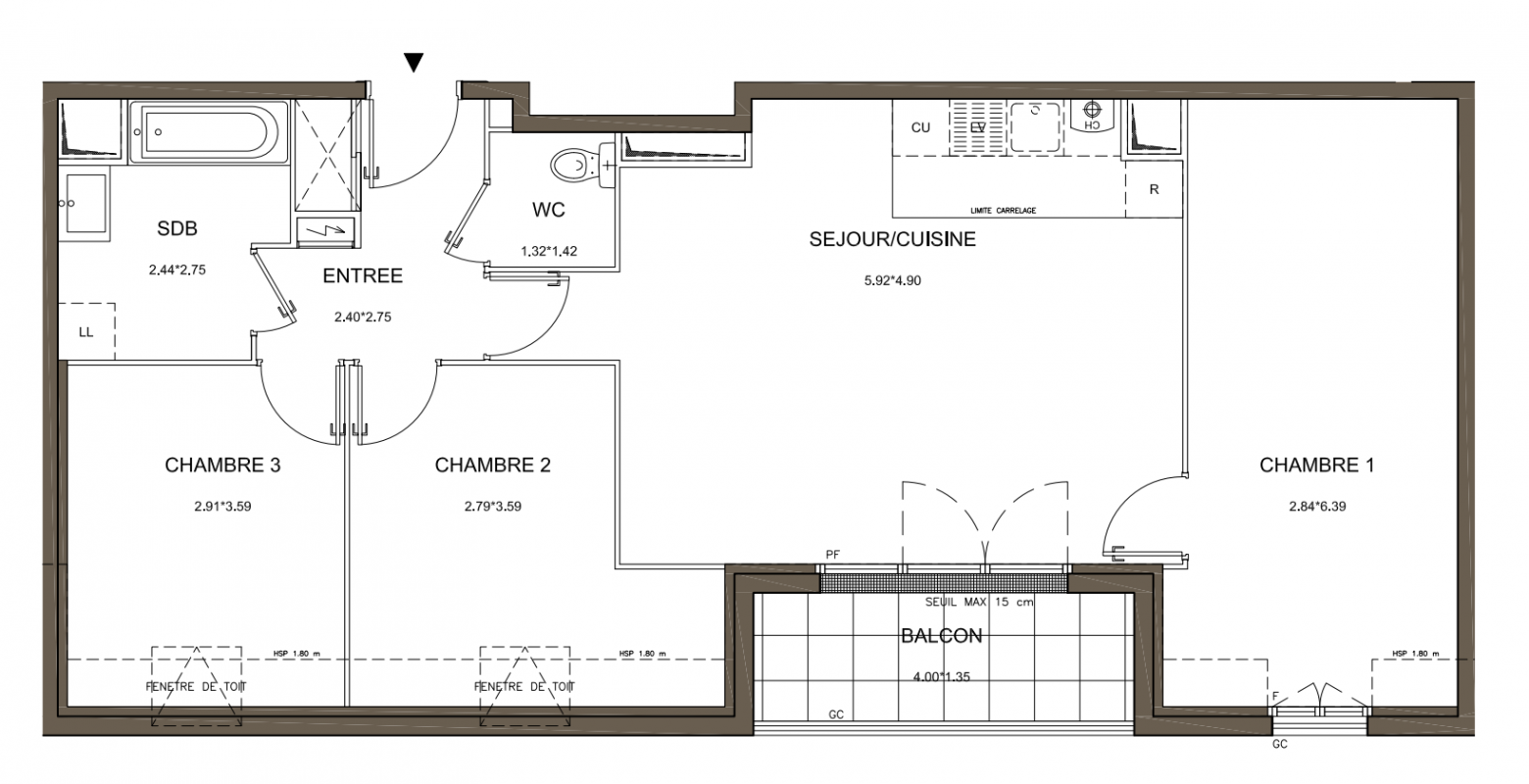 Plan du lot